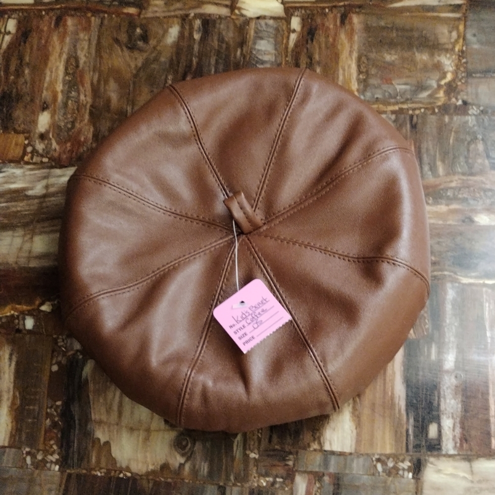 Brown Classy Kids Beret